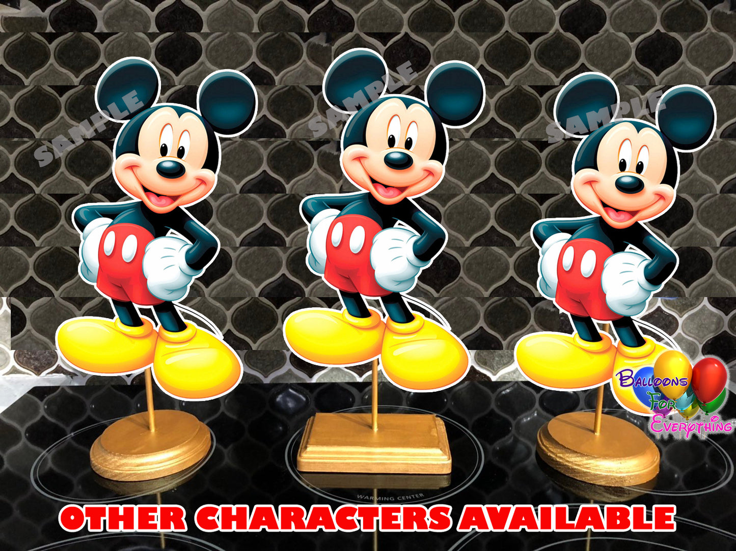 Mickey Mouse Centerpieces 