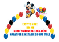 Mickey Mouse Clubhouse Birthday Balloon Arch