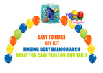 Nemo Dory Birthday Balloon Arch DIY Kit