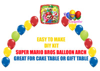 Super Mario Brothers Balloon Arch DIY Kit