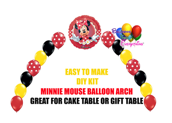 Minnie Mouse Balloon Arch DIY Kit