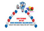 Sega Sonic the Hedgehog Birthday Balloon Arch, Cake Table, Gift Table, DIY KIT Party Supplies
