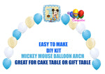 Baby Mickey Mouse 1st Birthday Balloon Arch 