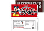 Mickey Mouse Clubhouse 1st Birthday Candy Bar Wrapper