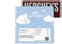 Dumbo Elephant Baby Shower Candy Bar Wrapper