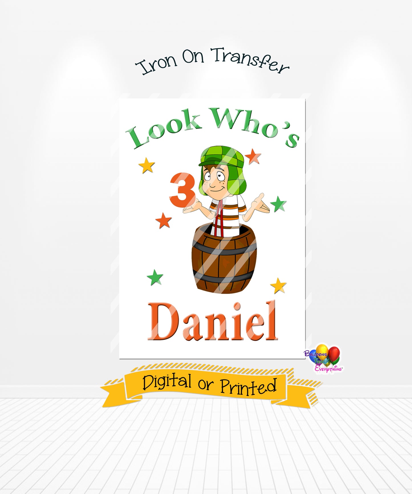 El Chavo del 8 Iron On Transfer Design