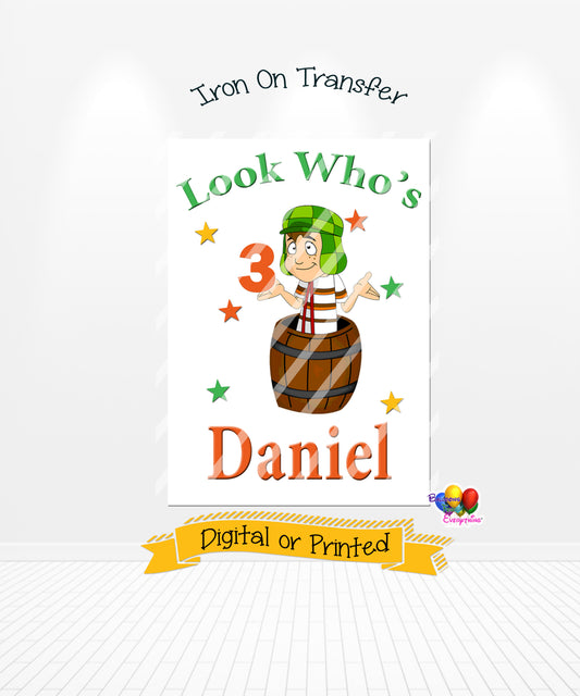 El Chavo del 8 Iron On Transfer Design