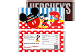 Mickey Party Favors Wrappers