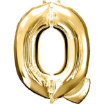 Giant Gold Letter Q Balloon