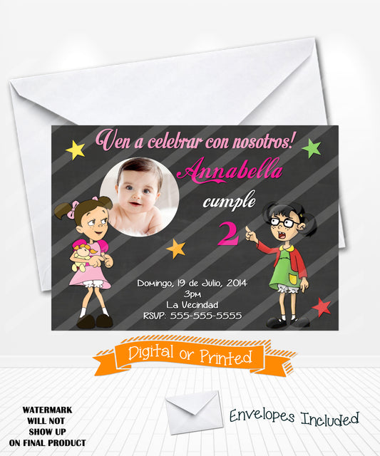 La popis birthday invitations