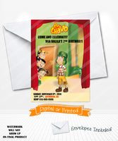 El chavo del 8 birthday invitations