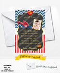 Superman Birthday Thank You Card