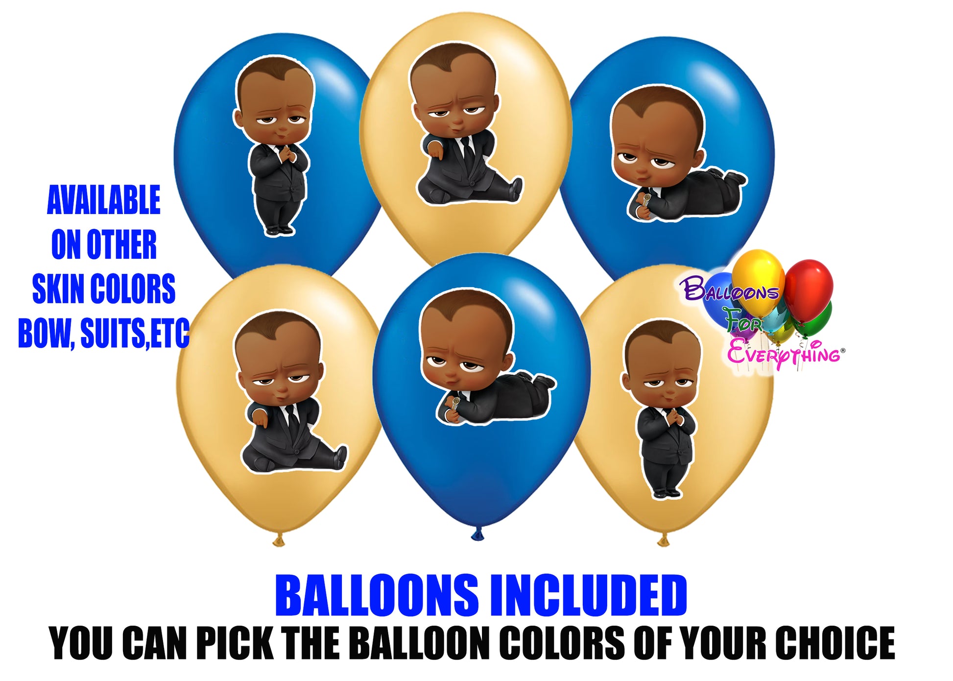 Cute Boss baby Balloons 