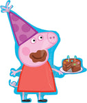 Peppa Pig Birthday Balloon