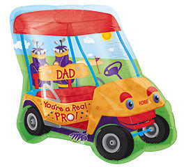 You're a real PRO Dad Golf Cart Balloon