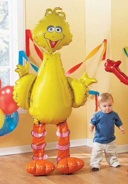 Big Bird 62" Airwalker Birthday Balloon Sesame Street