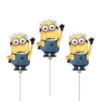 14" Despicable Me Minions Birthday Balloons