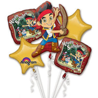 Jake and the Neverland Pirates Balloon Bouquet