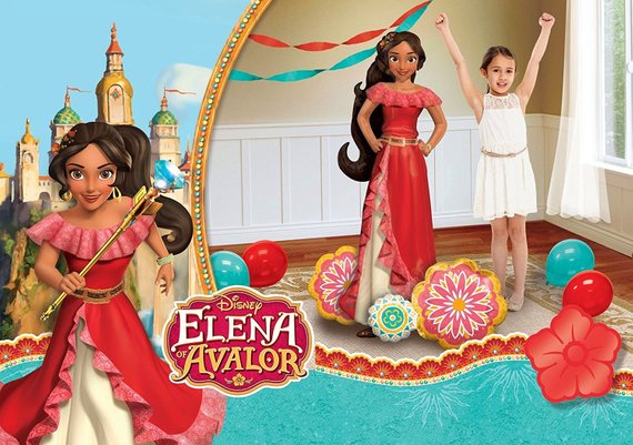 Disney Princess Elena of Avalor 54" Airwalker Birthday Balloon Balloonsforeverythingonline Disney Princess Elena of Avalor 54" Airwalker Birthday Balloon Balloonsforeverythingonline