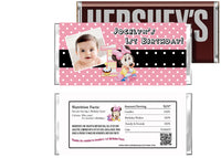 Baby Minnie 1st Birthday Party Favors