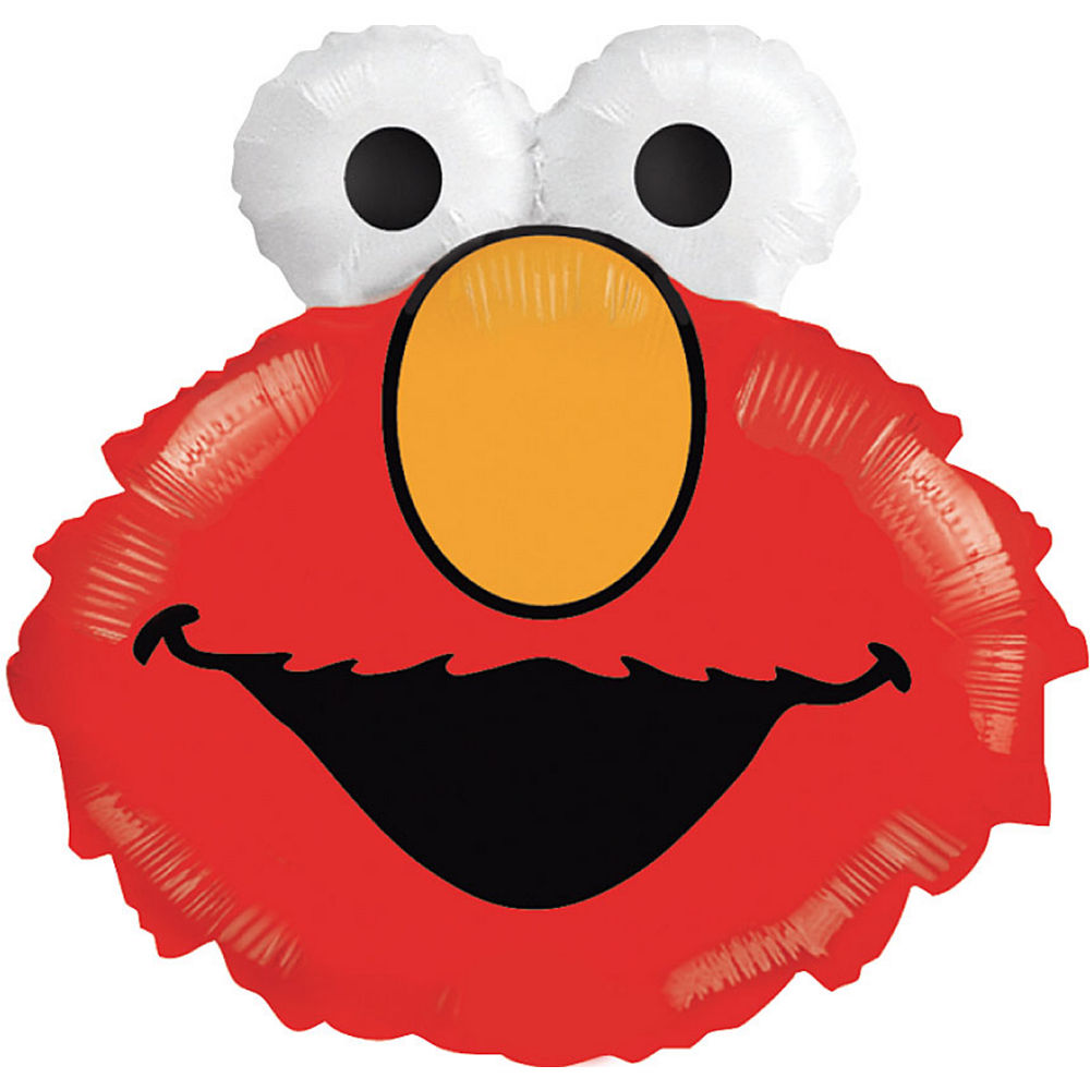 Elmo Head Shape Birthday Balloon