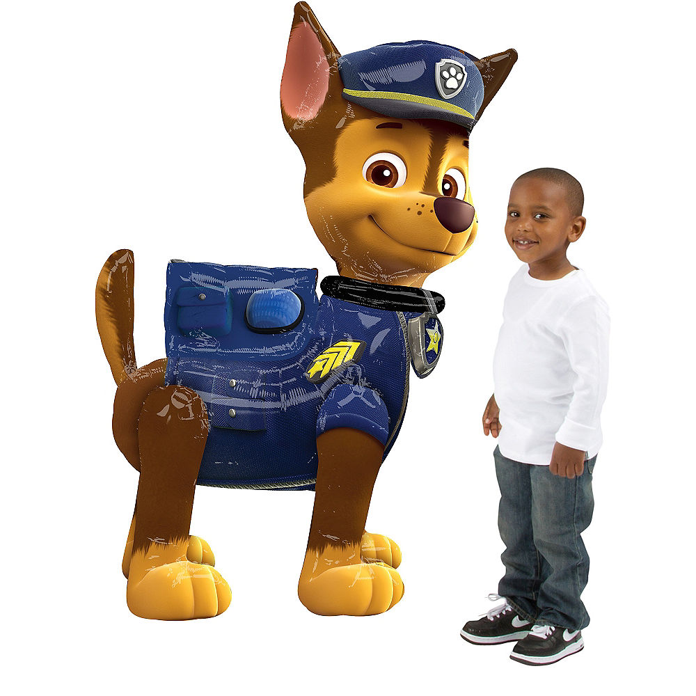 Paw Patrol Chase 54" Airwalker Birthday Balloon