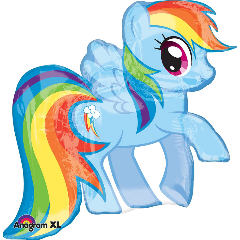 My Little Pony Rainbow Dash Birthday Balloon