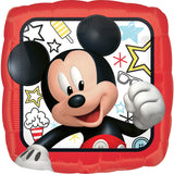 Mickey Mouse Square Mylar Balloon