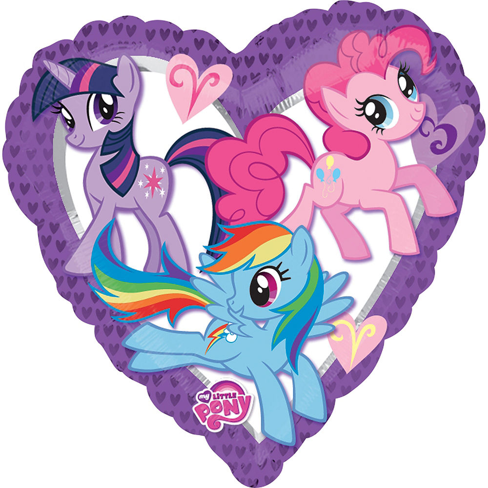 My Little Pony Heart Balloon