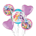 My Little Pony Birthday Balloon Bouquet 5pc Orbz