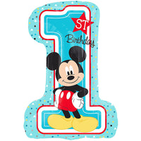 Disney Mickey Mouse 1st Birthday Balloon