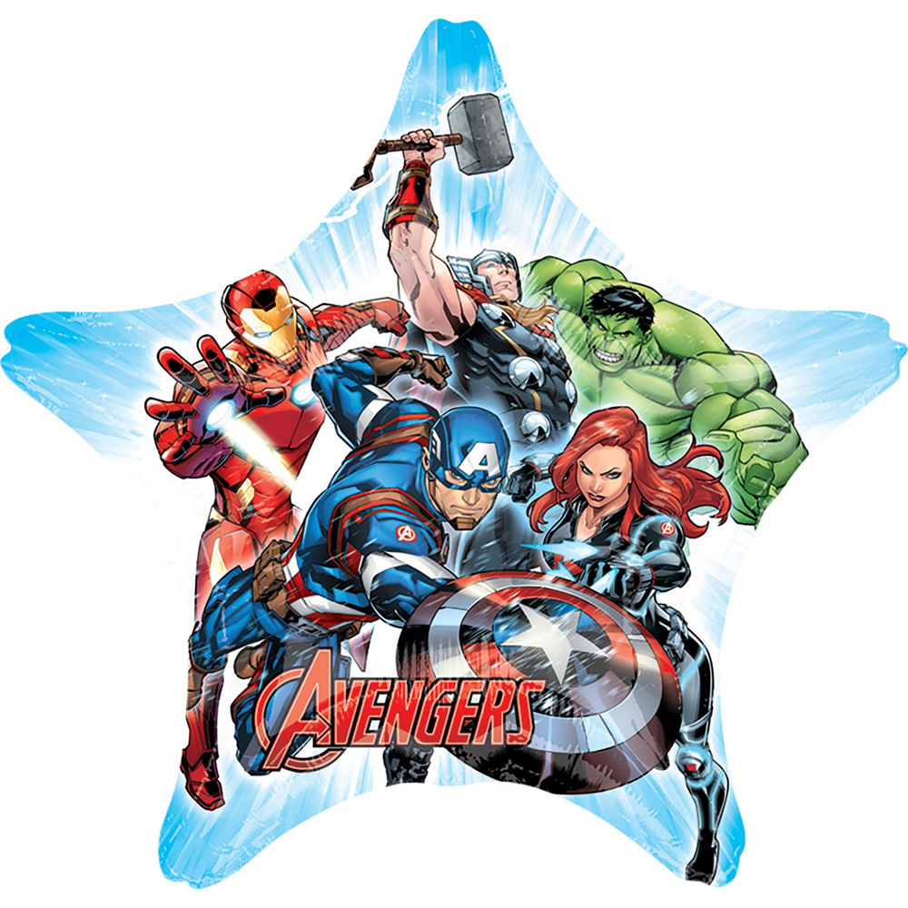 Giant Avengers Star Shape Balloon