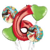 Princess Elena of Avalor 6th Birthday Balloons Bouquet
