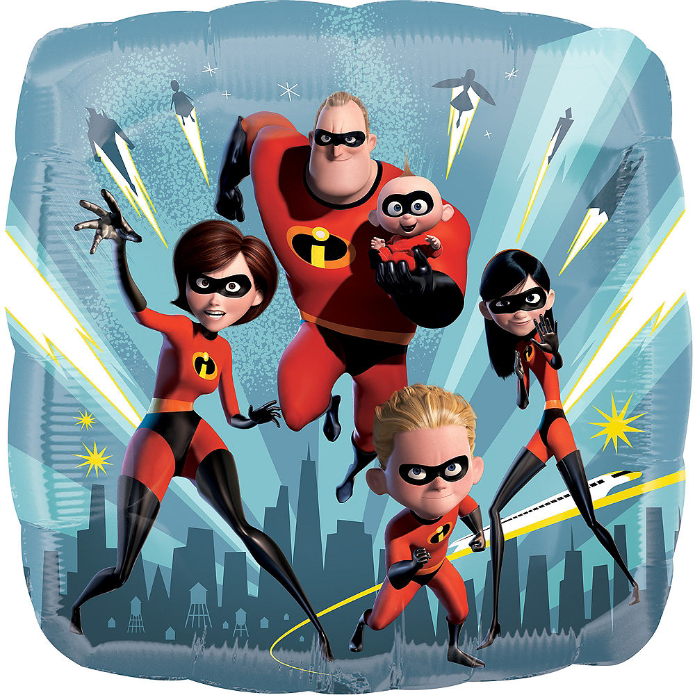 The Incredibles 2 Birthday Balloon