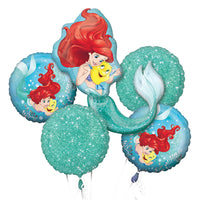 The Little Mermaid Ariel Balloon Bouquet