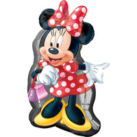 Red Minnie Mouse Birthday Balloon