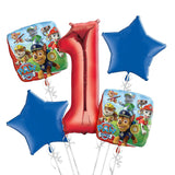 Paw Patrol 1st Birthday Balloons Bouquet