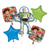Buzz Lightyear Balloon Bouquet 5pc Toy Story