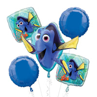 Finding Dory Balloon Bouquet 5pc