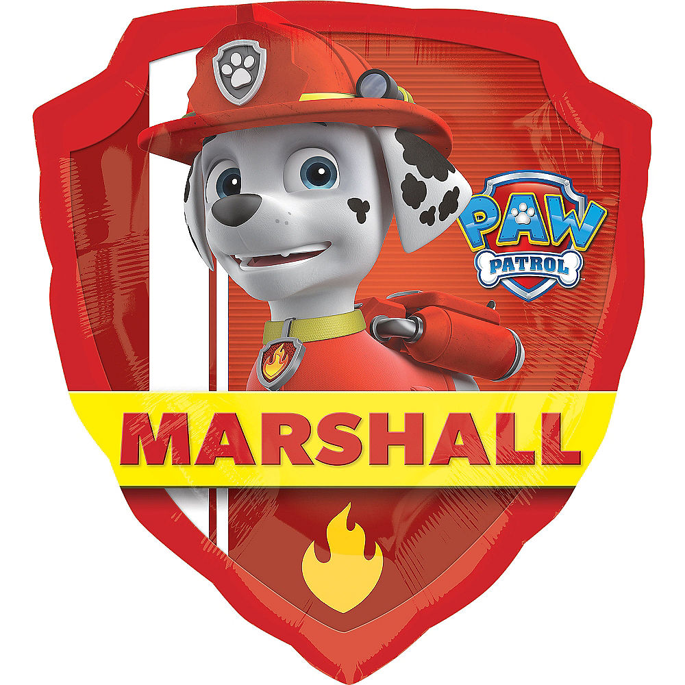 Paw Patrol Marshall and Chase Balloon