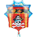 Pirate Chest Jumbo Party Balloon