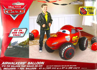 Disney Cars Lightning McQueen 41" Airwalker Birthday Balloon