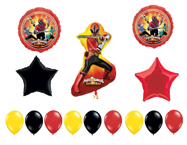 Power Rangers Samurai Birthday Balloons