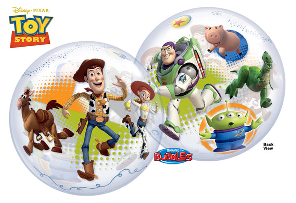 Toy Story Buzz & Woody Birthday BUBBLE Balloon